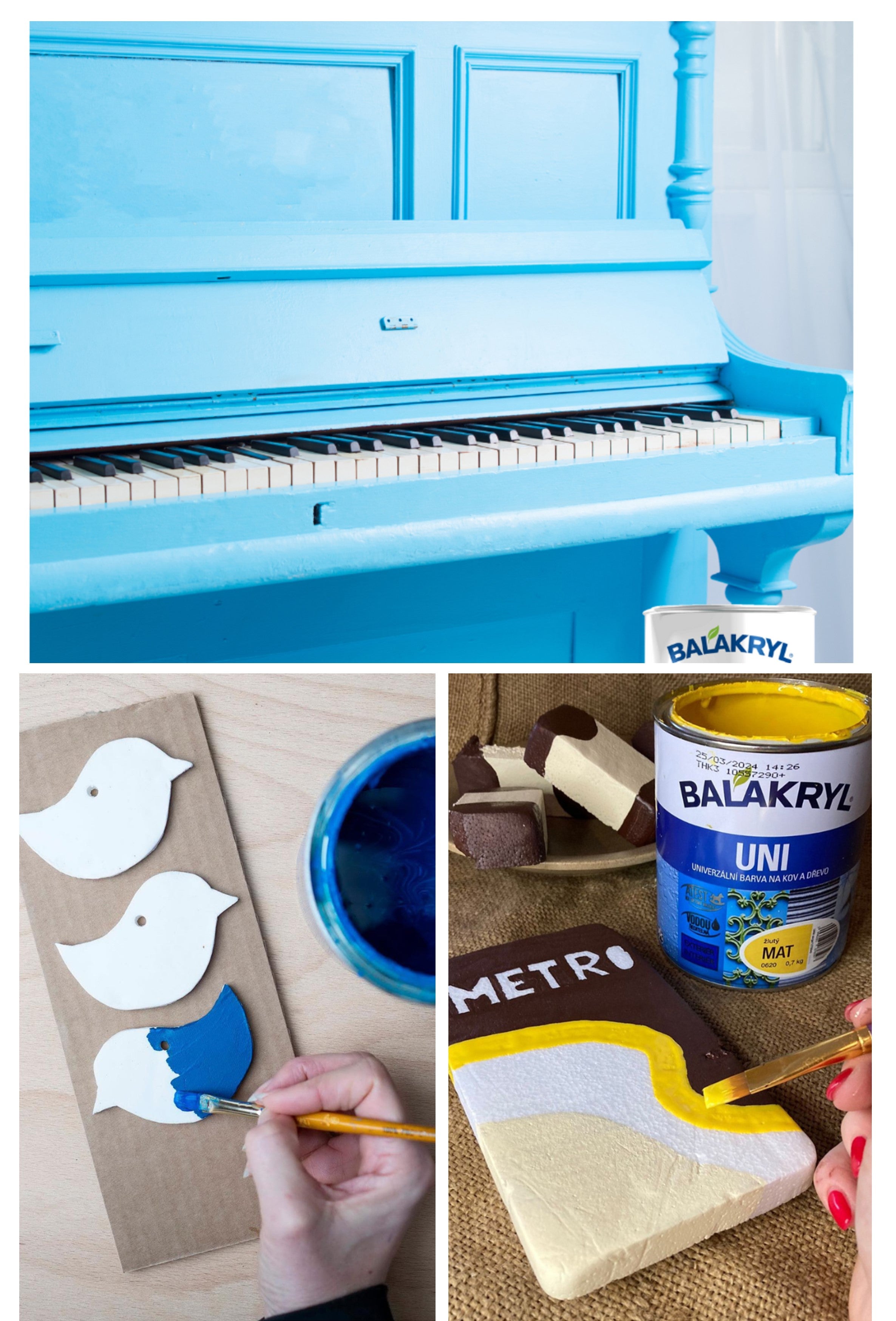 BALAKRYL UNI mat univerzální barva na kov a dřevo - JMBonline.cz