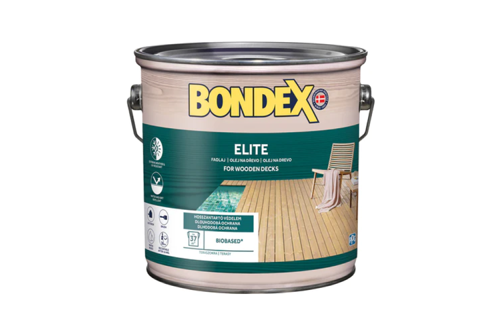 BONDEX ELITE napouštěcí olej na dřevo