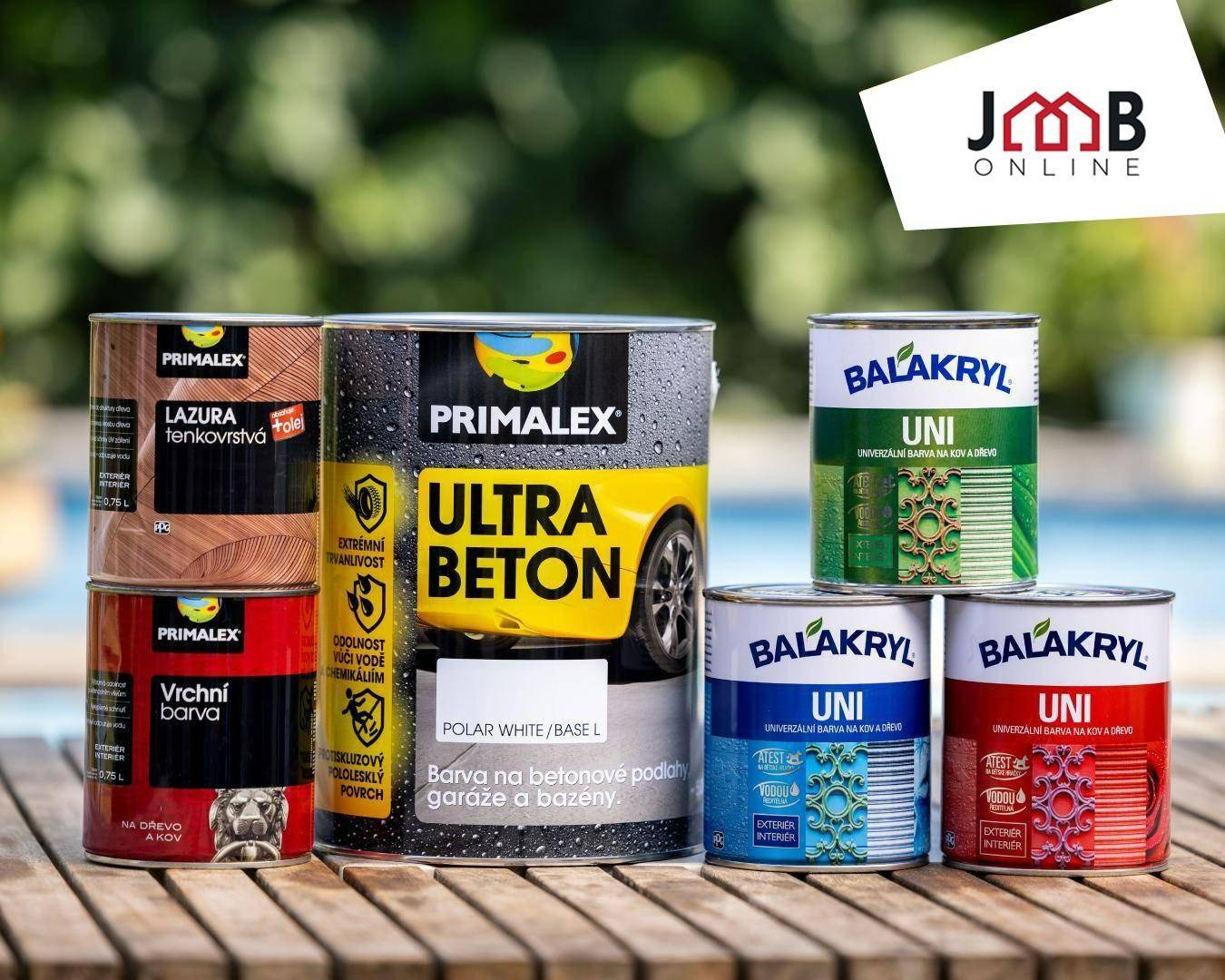 PRIMALEX, BALAKRY Barvy, Laky a Lazury