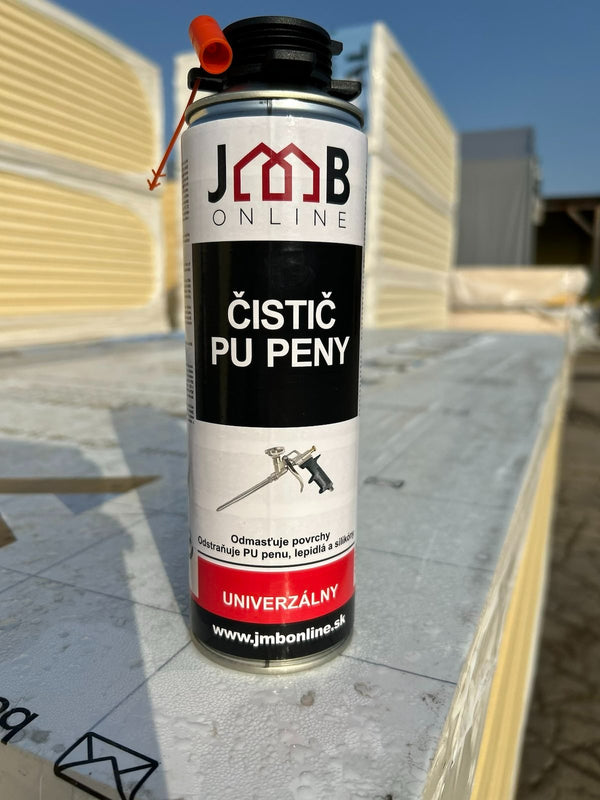 Novinka ve světě JMB stavebních materiálů!💡 JMB Univerzální čistič PU pěny 500 ml