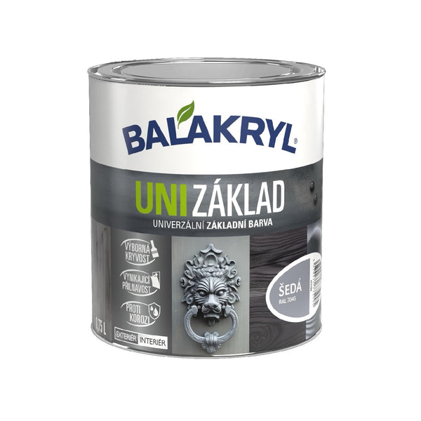 BALAKRYL UNI ZÁKLAD vodou rěditelná antikorozní základní barva