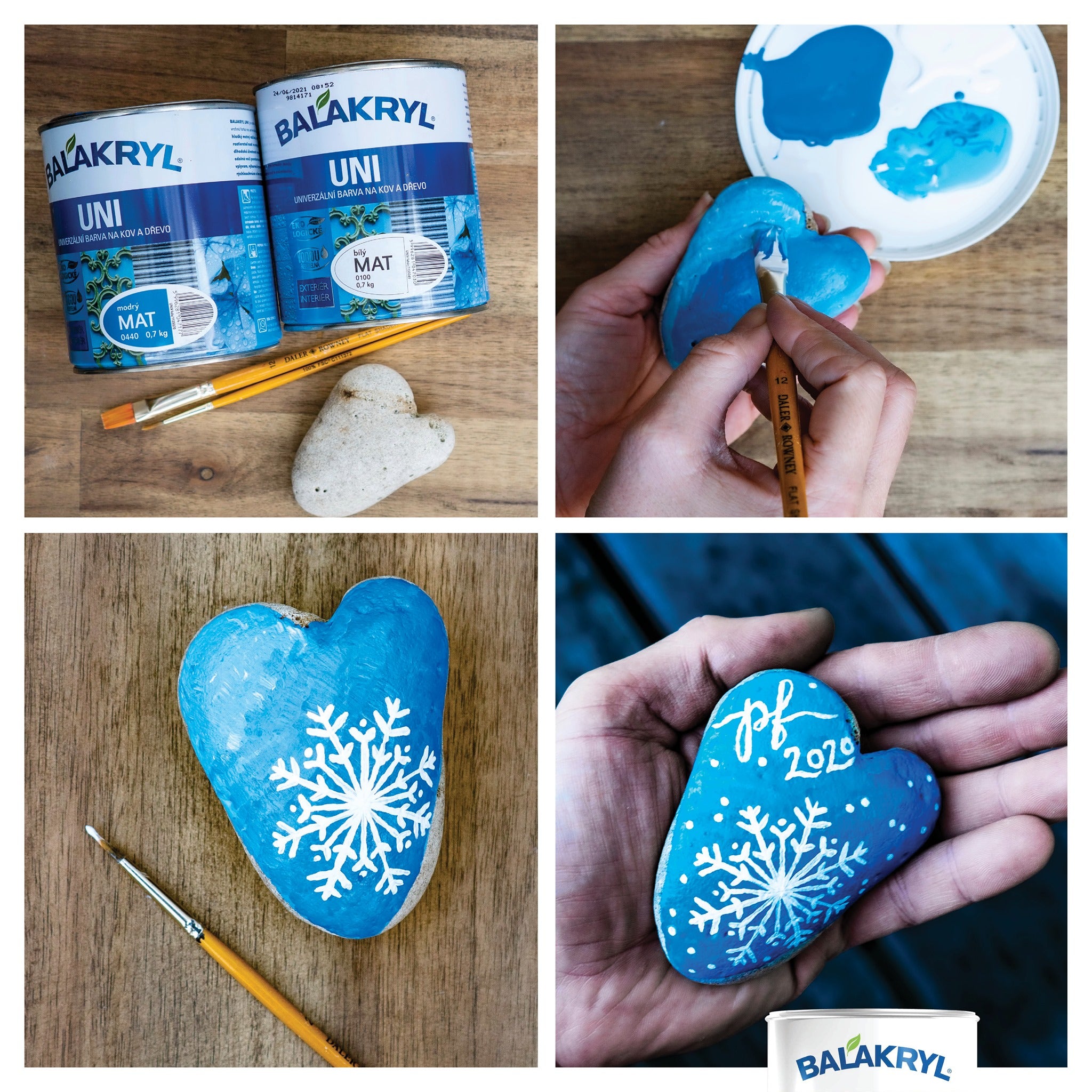 BALAKRYL UNI MAT vodou ředitelná rychleschnoucí univerzální barva na kov a dřevo_použití
