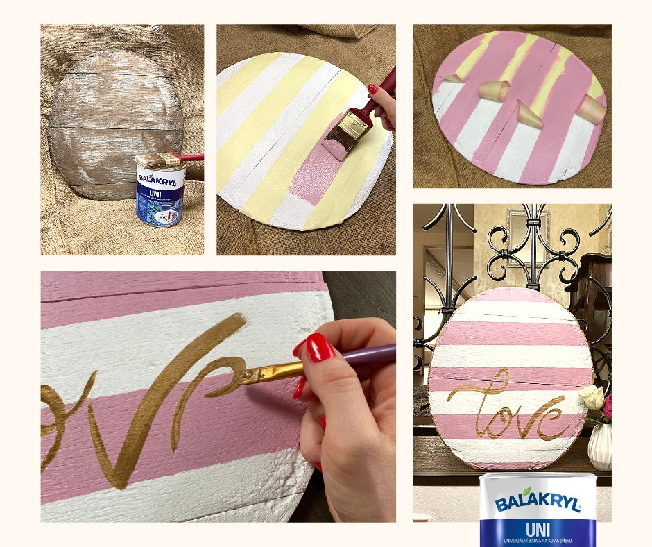 BALAKRYL UNI MAT vodou ředitelná rychleschnoucí univerzální barva na kov a dřevo_použití