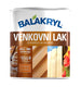 BALAKRYL VENKOVNÍ LAK bezbarvý akrylátový lak na dřevo