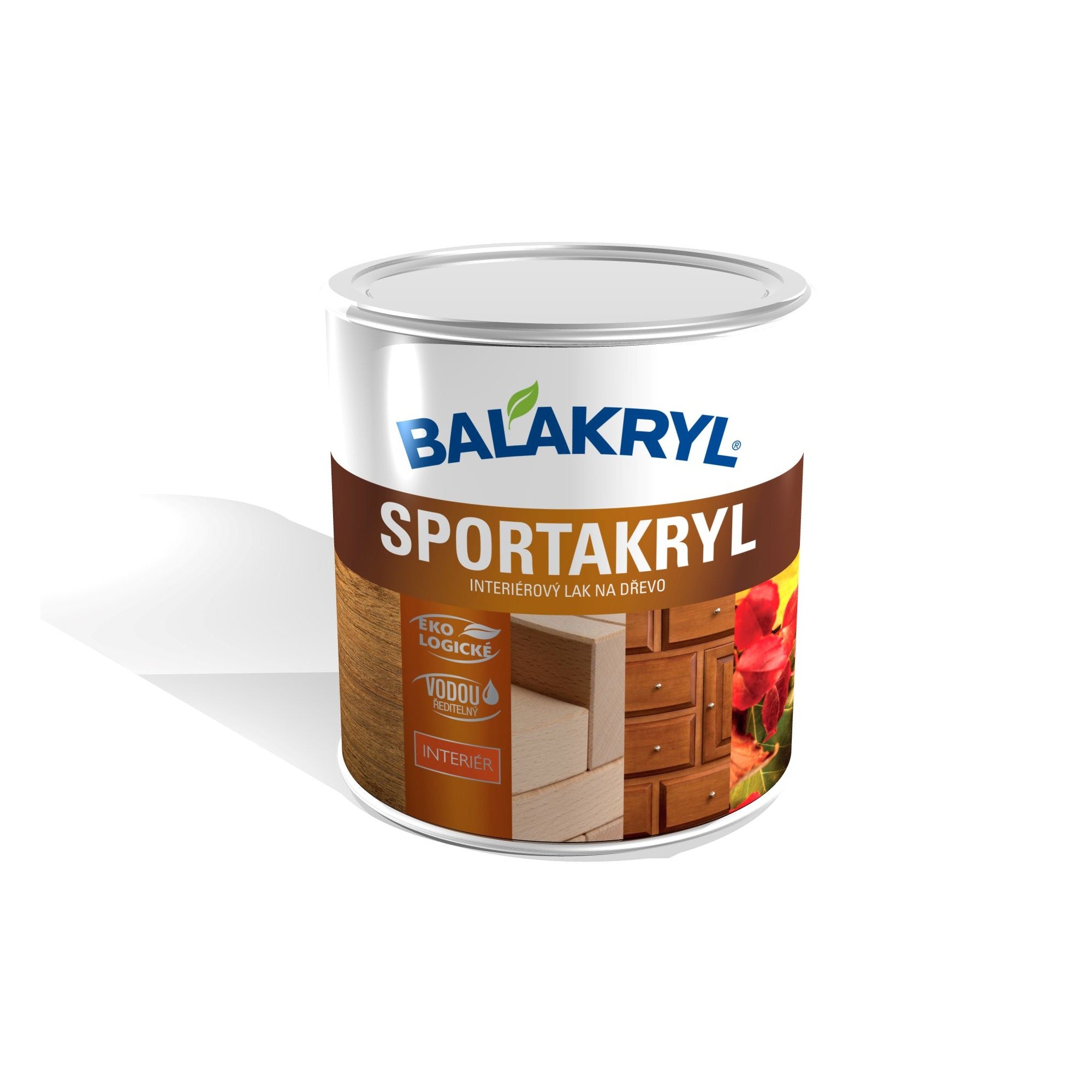 BALAKRYL SPORTAKRYL akrylátový bezbarvý lak na dřevo interiér