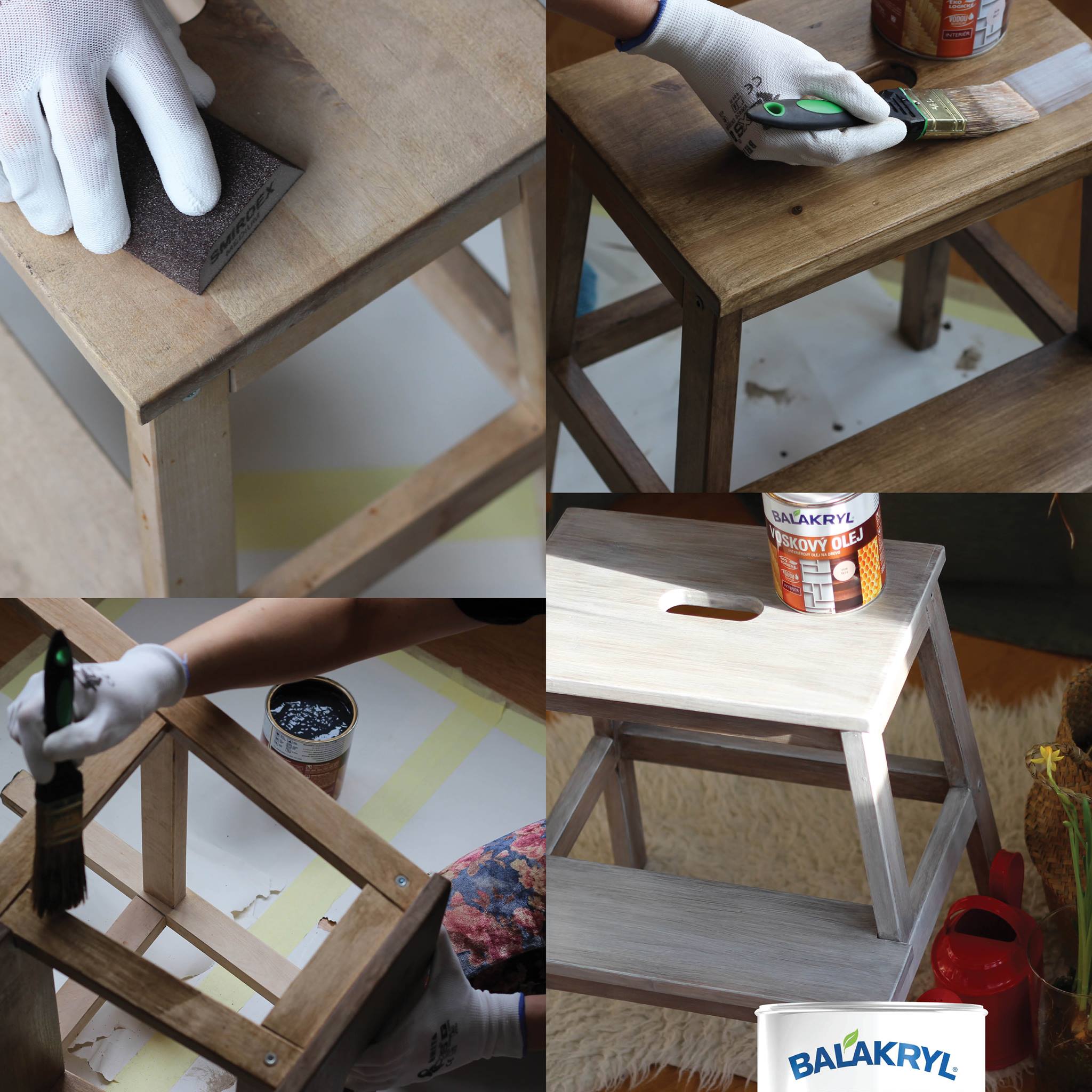 BALAKRYL včelí VOSKOVÝ OLEJ na dřevo interiér