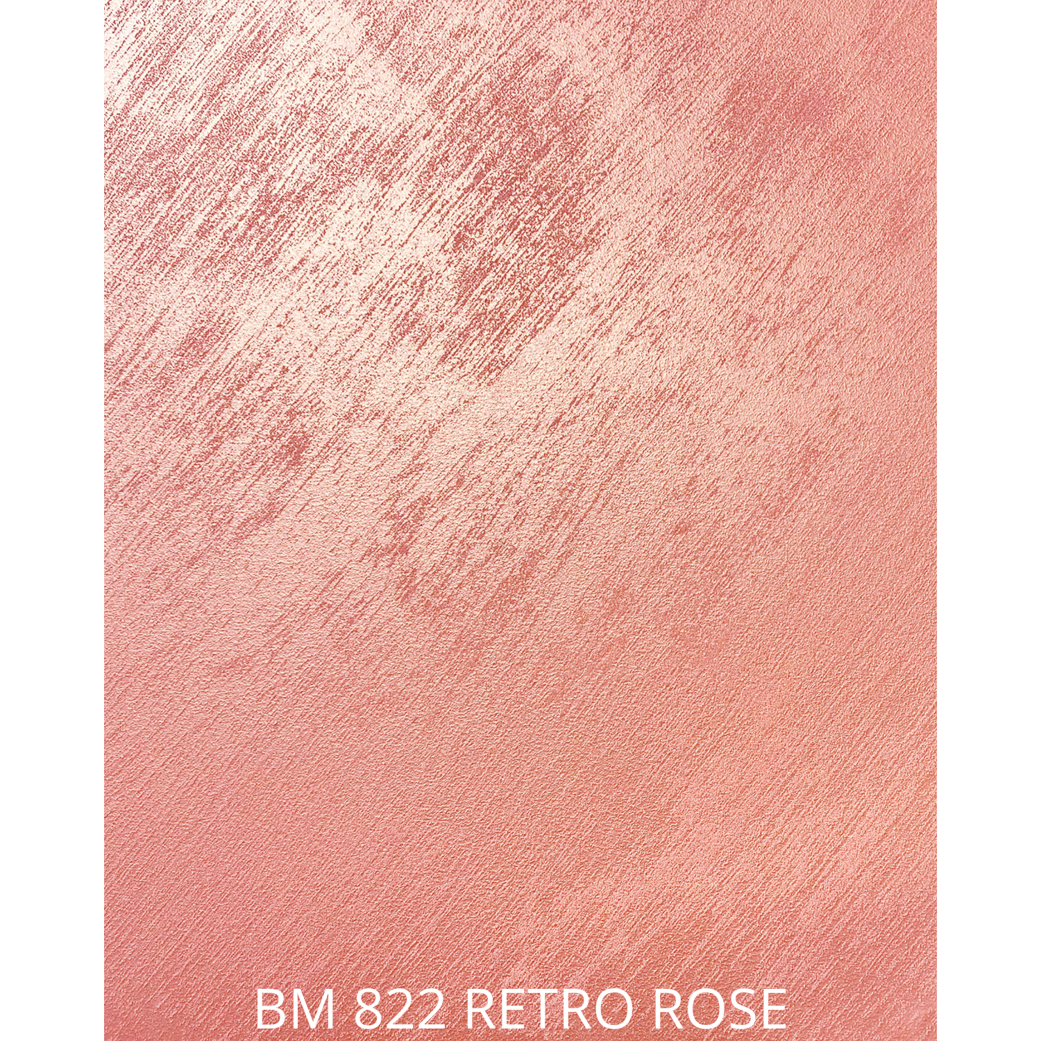 HET BRILLANT Metallico interiérová akrylátová omyvatelná metalická barva BM 822 RETRO ROSE