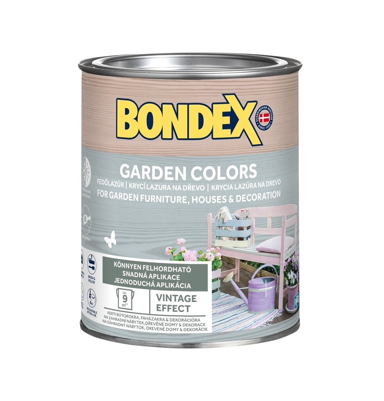 BONDEX GARDEN COLORS krycí lazura na dřevo 0,75 l