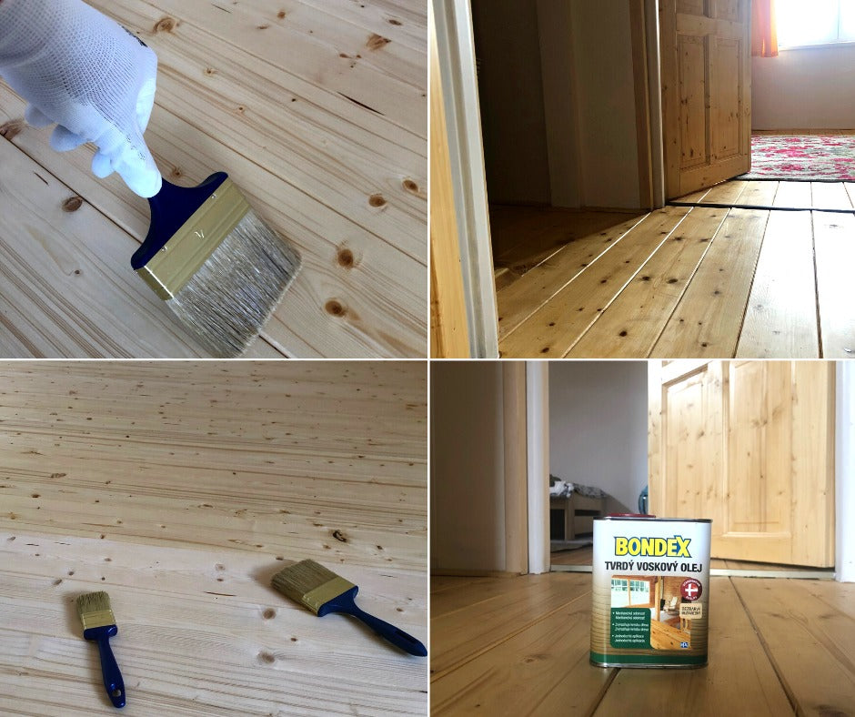 BONDEX TVRDÝ VOSKOVÝ OLEJ na dřevo interiér