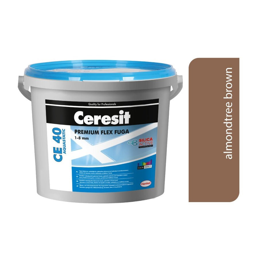 CERESIT CE 40 AQUASTATIC Flexibilní spárovací hmota 145 - Almondtree Brown