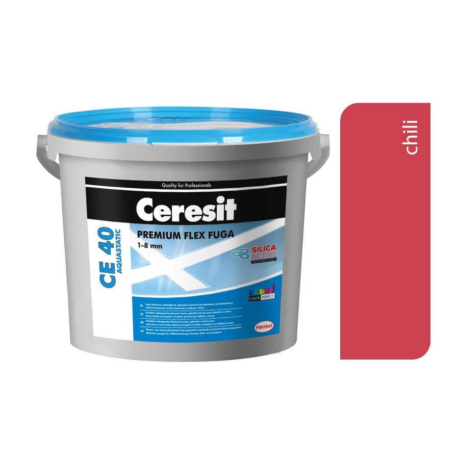 CERESIT CE 40 AQUASTATIC Flexibilní spárovací hmota 37 - Chilli