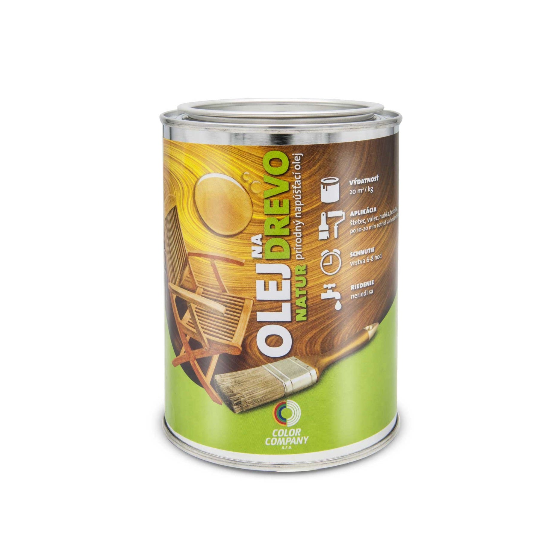 COLOR COMPANY NATUR přírodní napouštěcí olej na dřevo