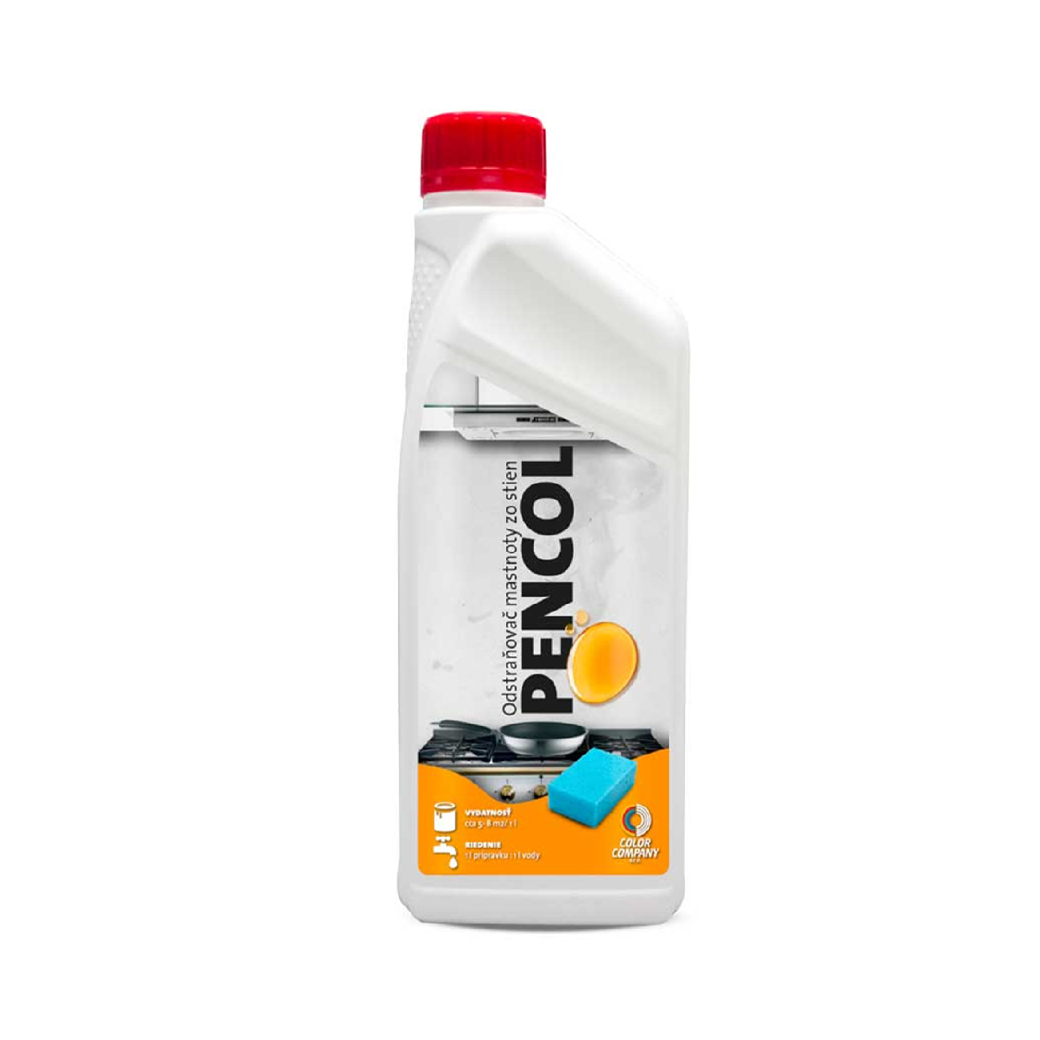 COLOR COMPANY PENCOL odstraňovač mastnoty ze stěn 1 l