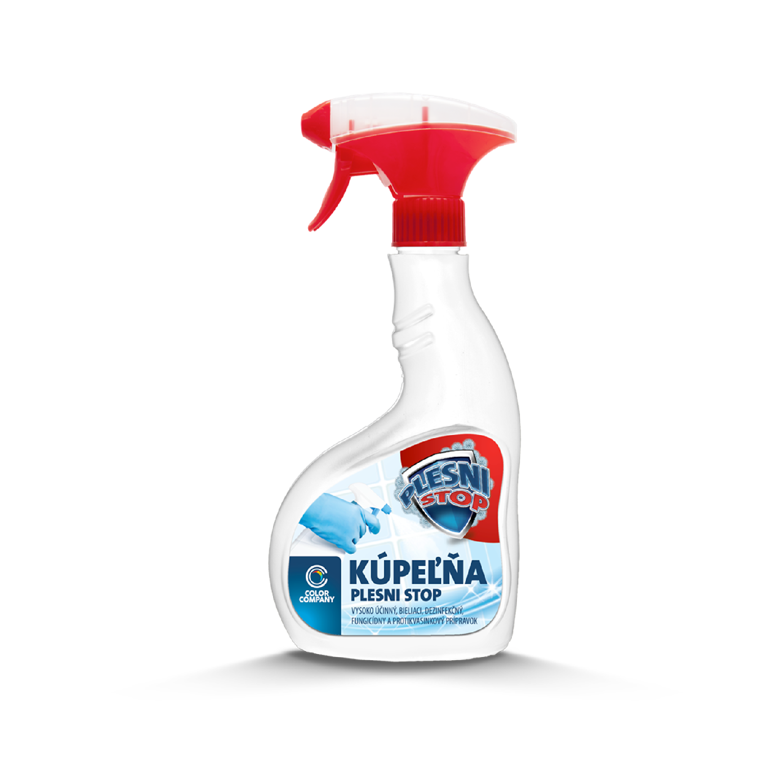 COLOR COMPANY PLESNISTOP KOUPELNA vysoce účinný bělící a protiplísňový prostředek 0,5 l