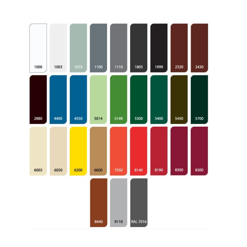 Chemolak SYNTETIKA S 2013 U Vrchní - vzorník syntetická lesklá barva na kov a dřevo