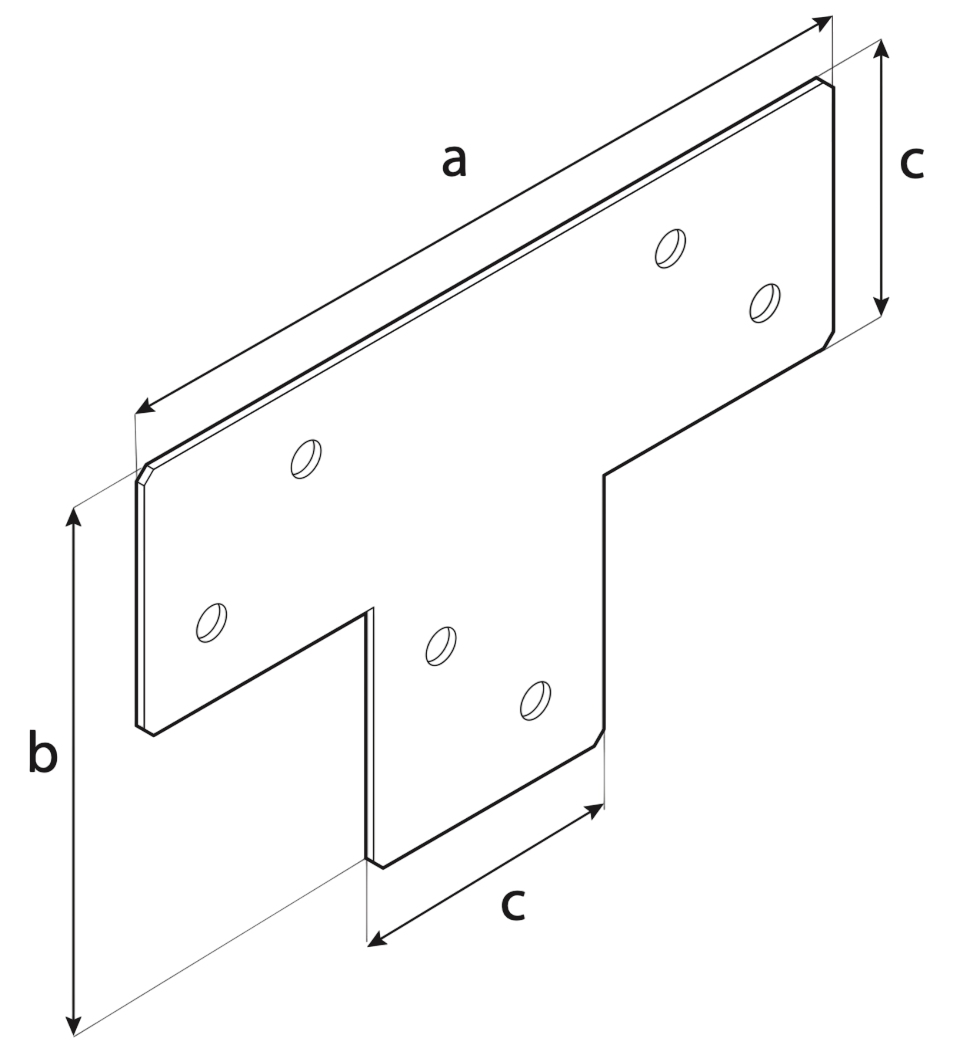 DOMAX GPLP spojka příčného trámu pergoly