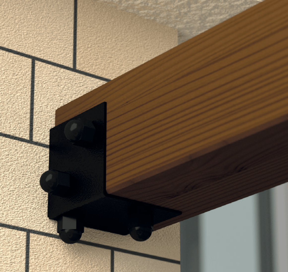 DOMAX GPPS patka sloupu pergoly - použití