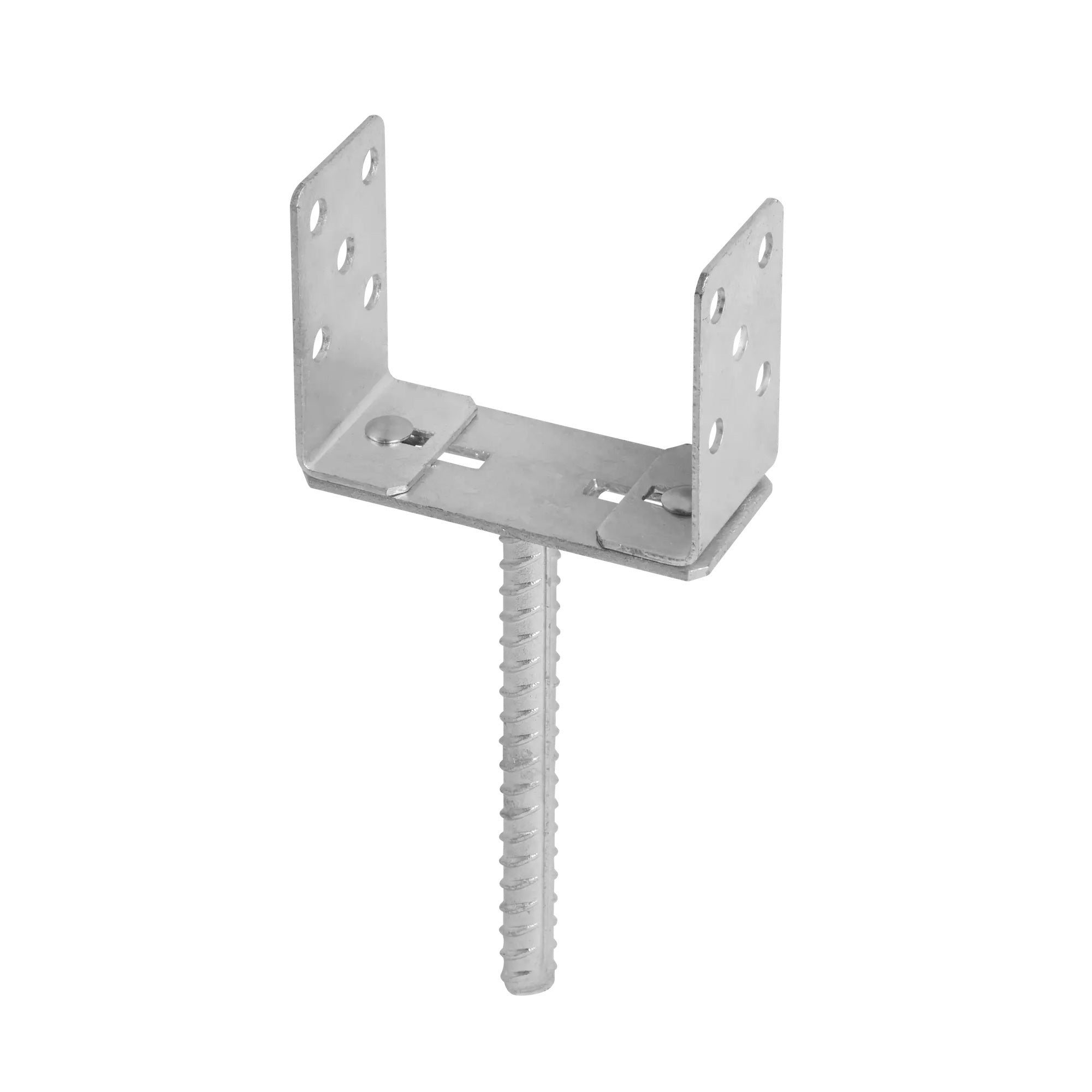 DOMAX PSRL 0-160 zapuštěná patka sloupku typu U nastavitelná (ZNO)