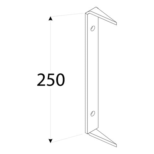 DOMAX KLM svorka na hranoly rozměr