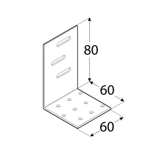 DOMAX KMR 1 montážní úhelník nastavitelný