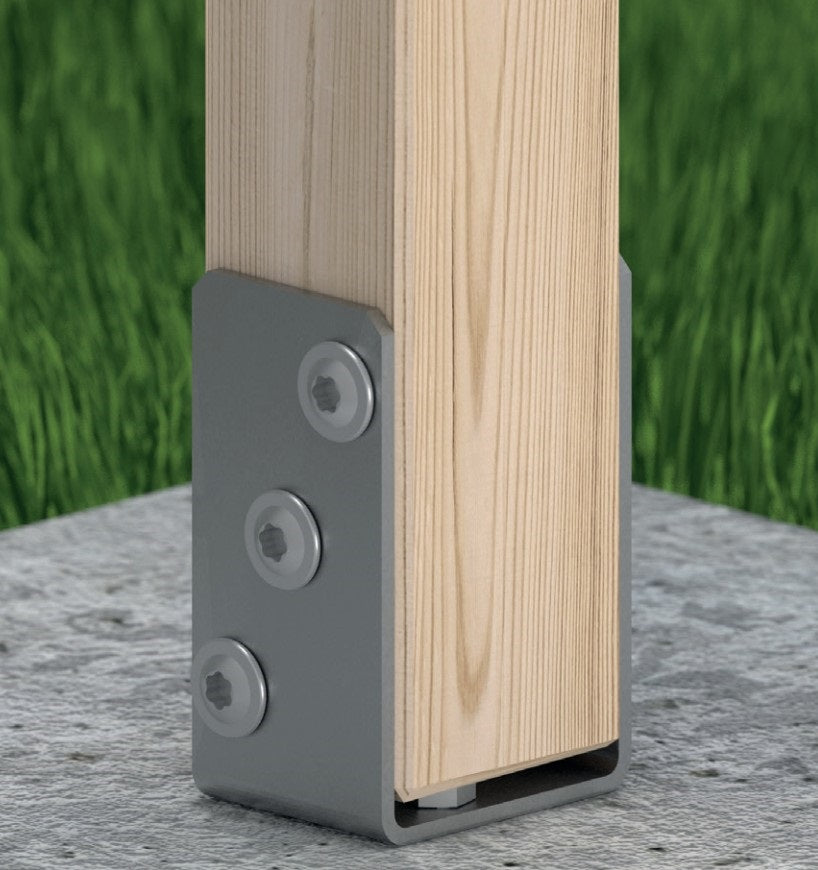 DOMAX PSO zašroubovací patka sloupku typu U (ZNO)