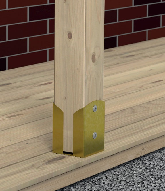 DOMAX PSPW šroubovací patka sloupku se čtvercovou základnou