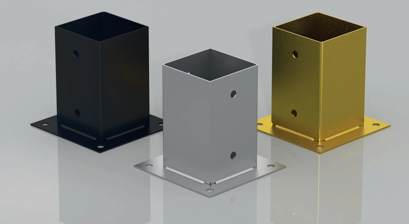 DOMAX PSP šroubovací patka sloupku se čtvercovou základnou