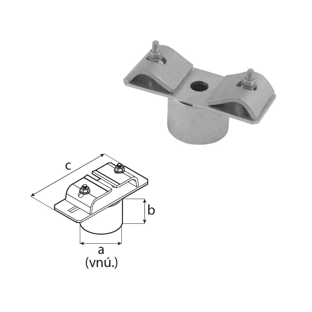 DOMAX PWOM 5 adaptér pro základnu sloupu