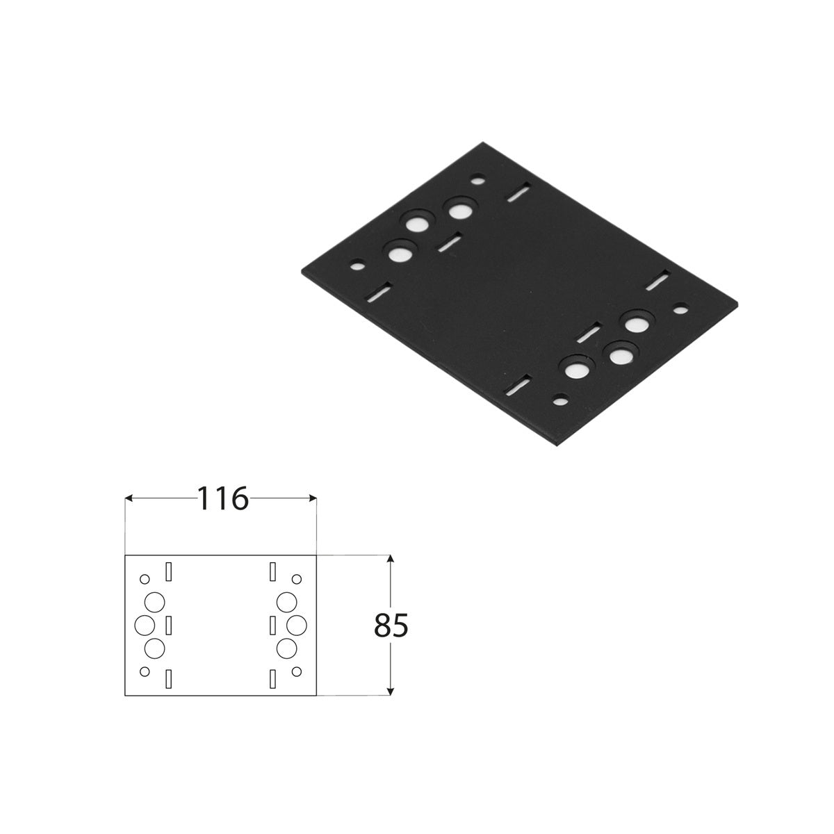 DOMAX SDLPA 2 spojka pro stavbu pergol a houpaček