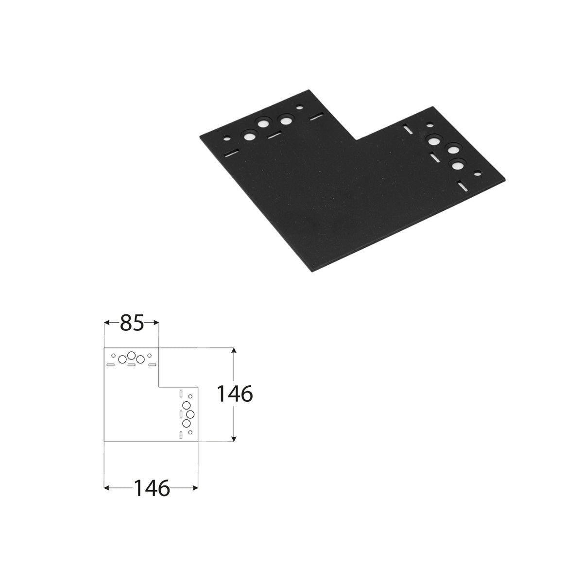 DOMAX SDLPD 1 spojka pro stavbu pergol a houpaček