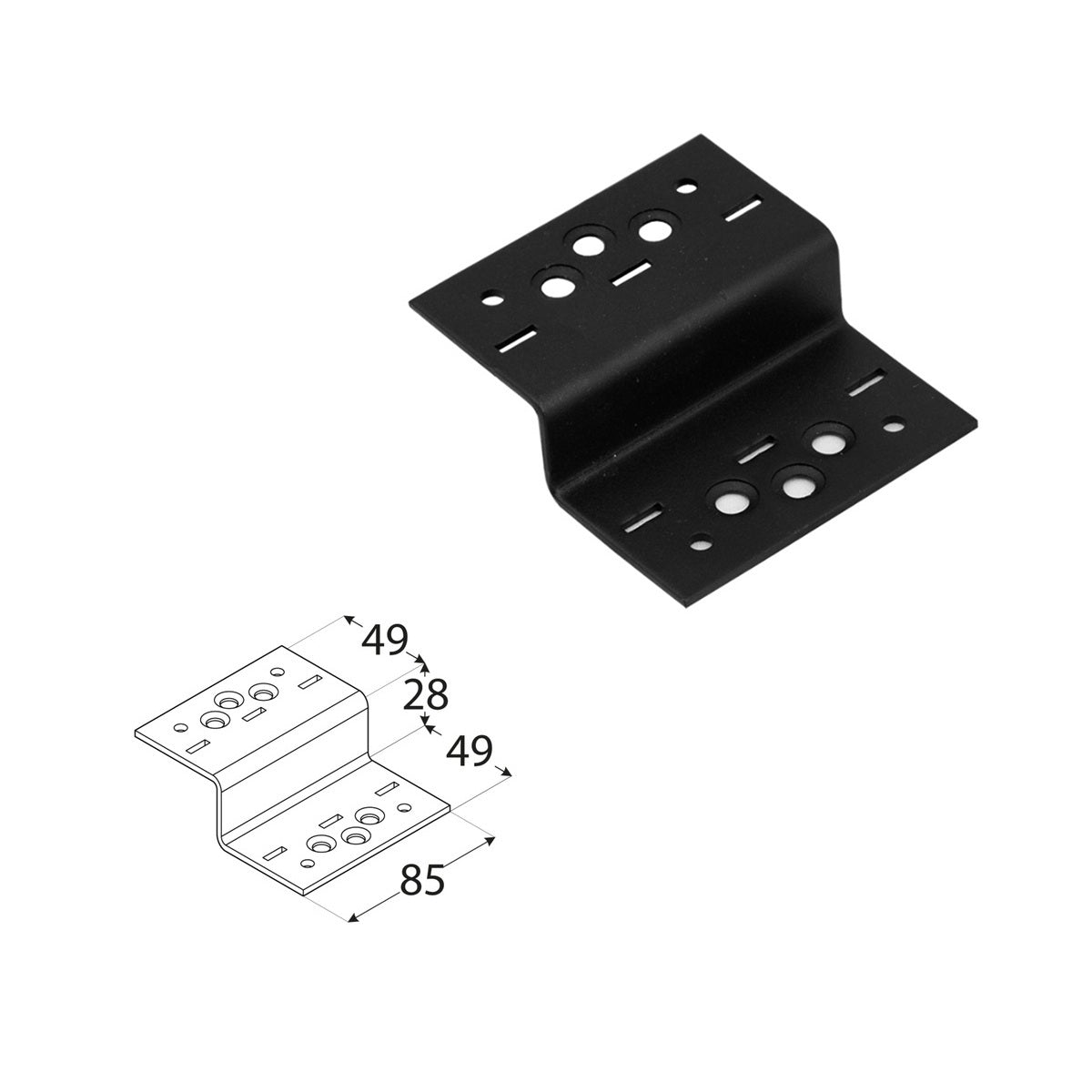 DOMAX SDLZ 1 spojka pro stavbu pergol a houpaček