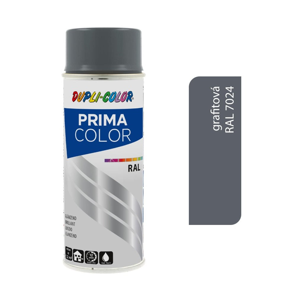 DUPLI COLOR Prima Akrylová barva ve spreji RAL 7024 Grafitová