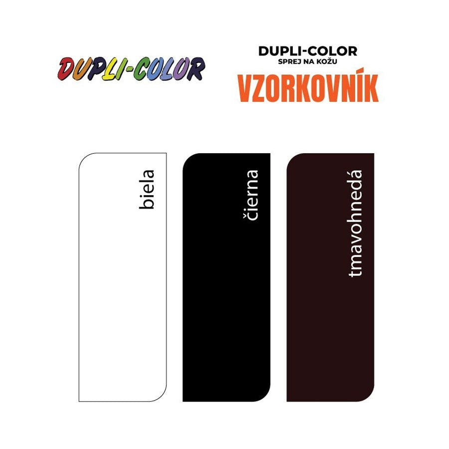 DUPLI COLOR barva na kůži ve spreji vzorník
