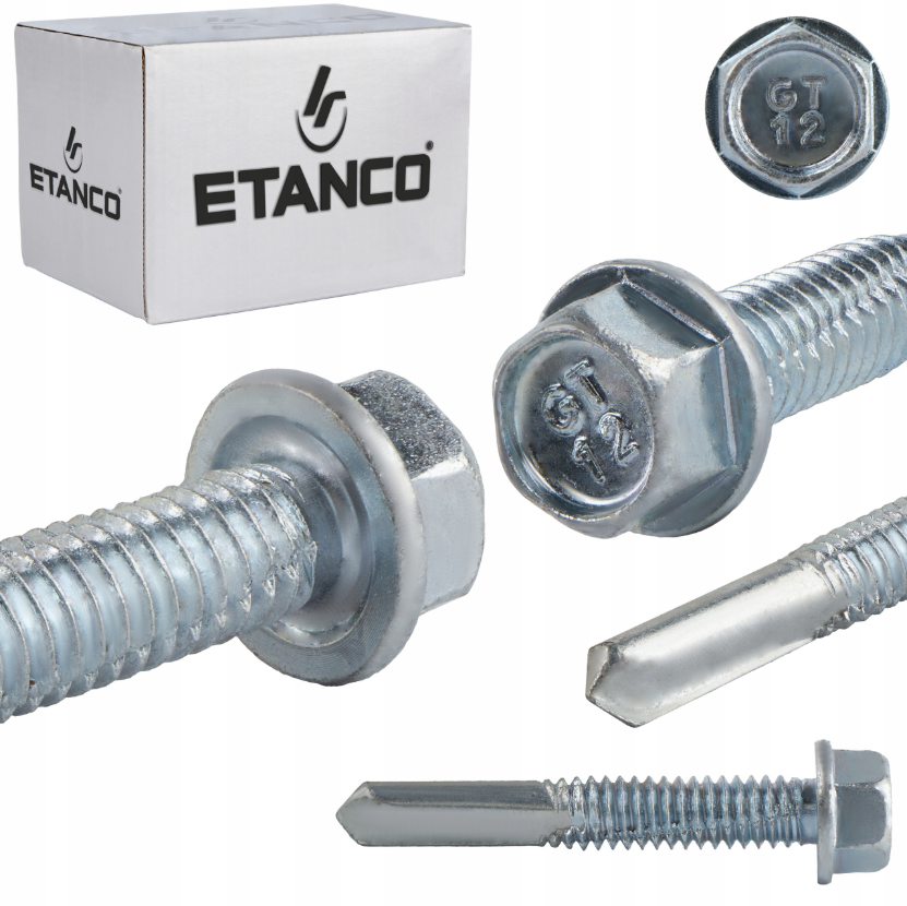 ETANCO GT 12 Ø5,5 mm šroub pro upevňování plechů bez podložky