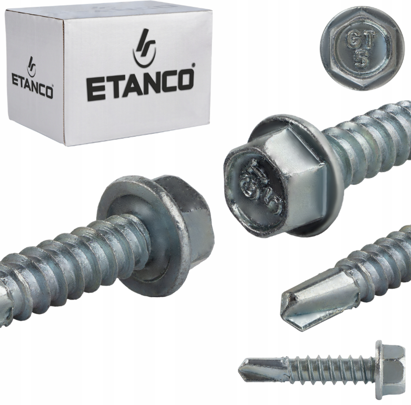 ETANCO GT 5 Ø5,5 mm šroub pro upevňování plechů bez podložky