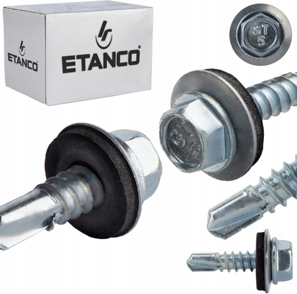 ETANCO GT 5 Ø5,5 mm šroub pro upevňování plechů s podložkou Z14