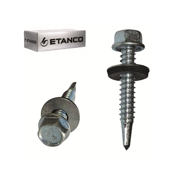 ETANCO GT 6 Ø6,3 mm šroub pro upevňování plechů s podložkou Z16