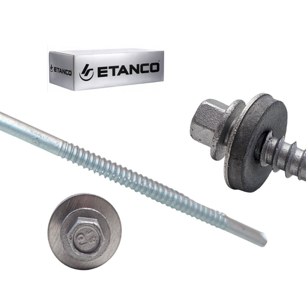ETANCO GTR 16 SP Ø6,3 / 7,0 mm šroub pro upevnění sendvičových panelů s podložkou A19