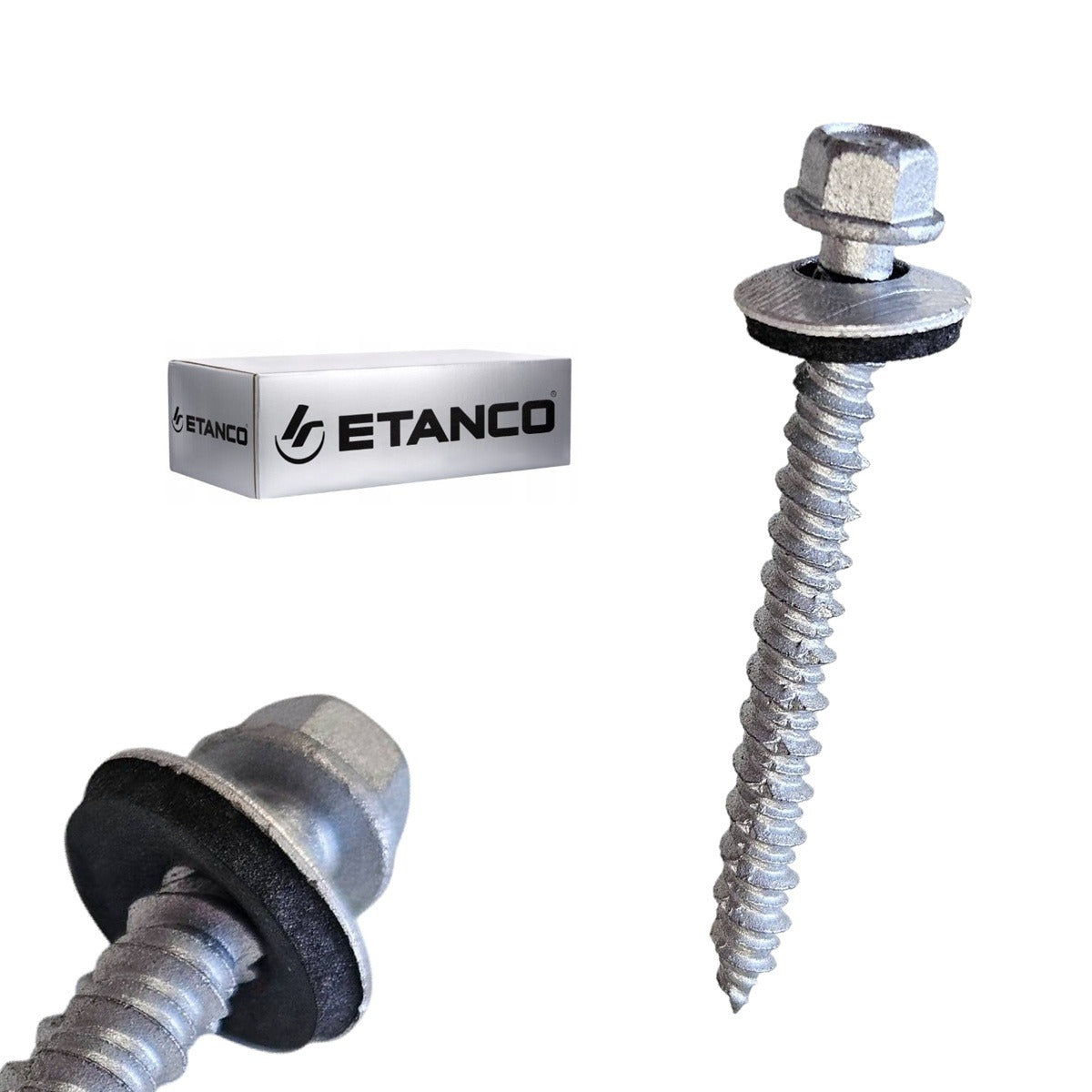 ETANCO GTR W Ø6,4 mm šroub pro upevňování plechů s podložkou A16