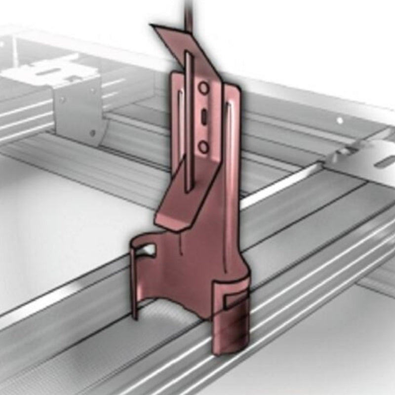 Gunnex K 05 PL rychlozávěs otočný péřový čtyřbodový pro CD profily použití