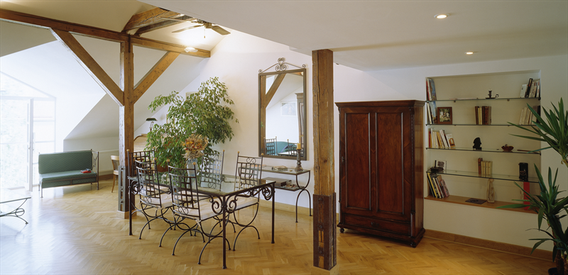 HET Hetline interiérová disperzní bílá barva na sádrokarton - ukázka 2