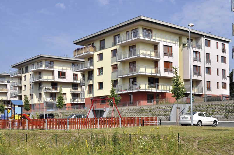 HET Mikral 100 bílá omyvatelná akrylátová fasádní barva - ukázka 2