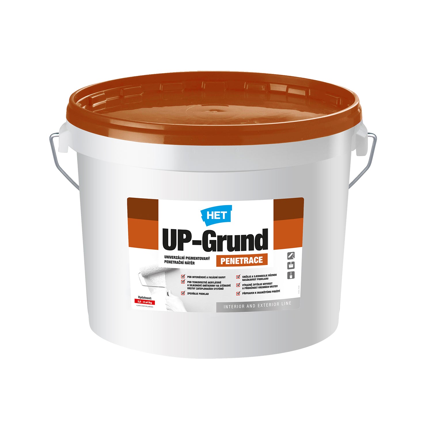 HET UP-Grund univerzální pigmentovaný penetrační nátěr 12 kg