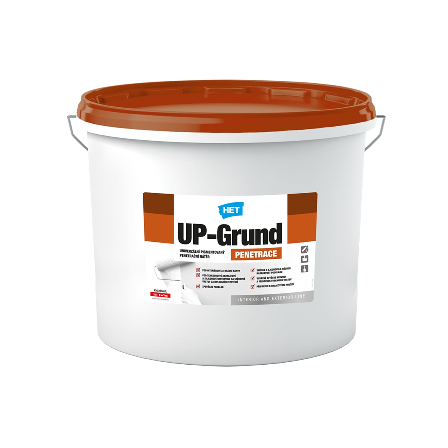 HET UP-Grund univerzální pigmentovaný penetrační nátěr 20 kg