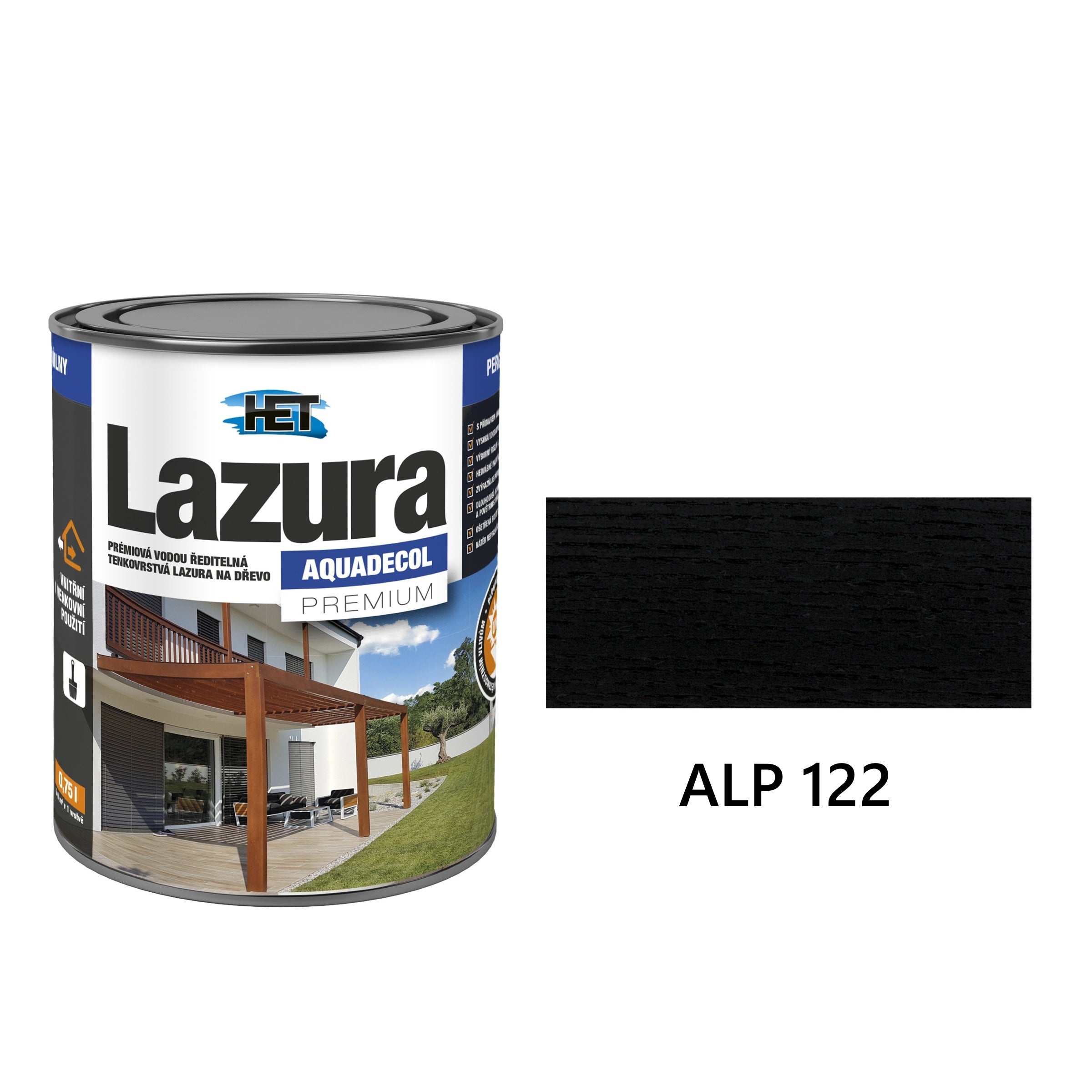 HET AQUADECOL Lazura PREMIUM ALP 122
