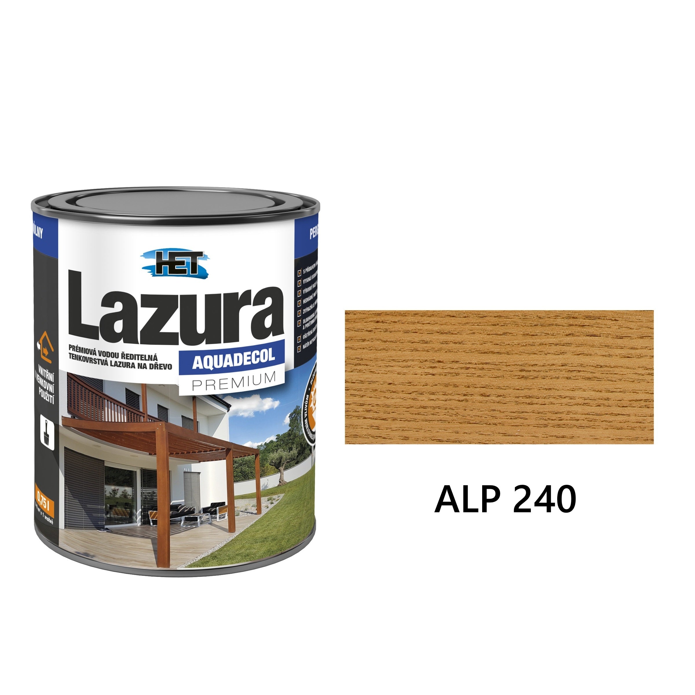HET AQUADECOL Lazura PREMIUM ALP 240