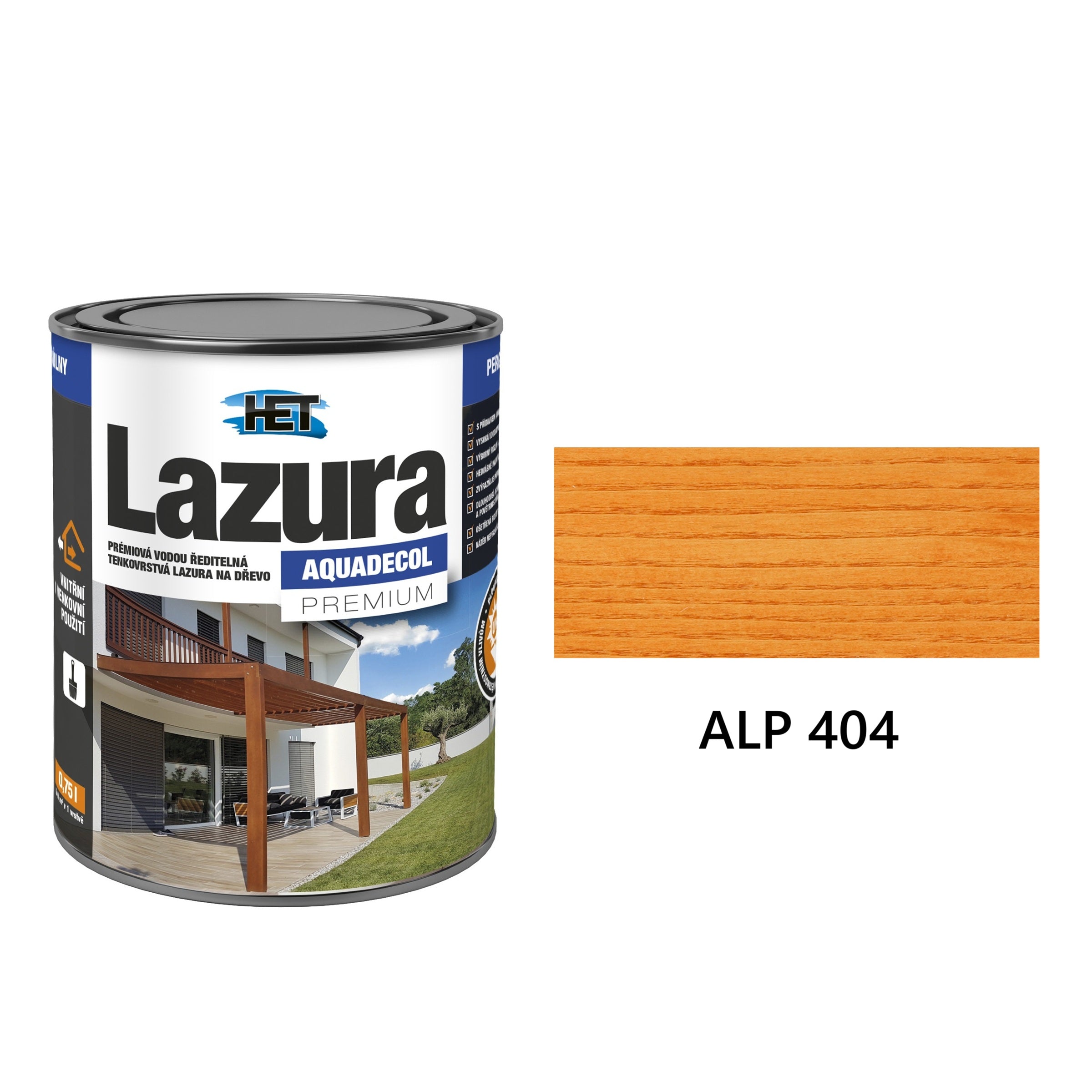 HET AQUADECOL Lazura PREMIUM ALP 404