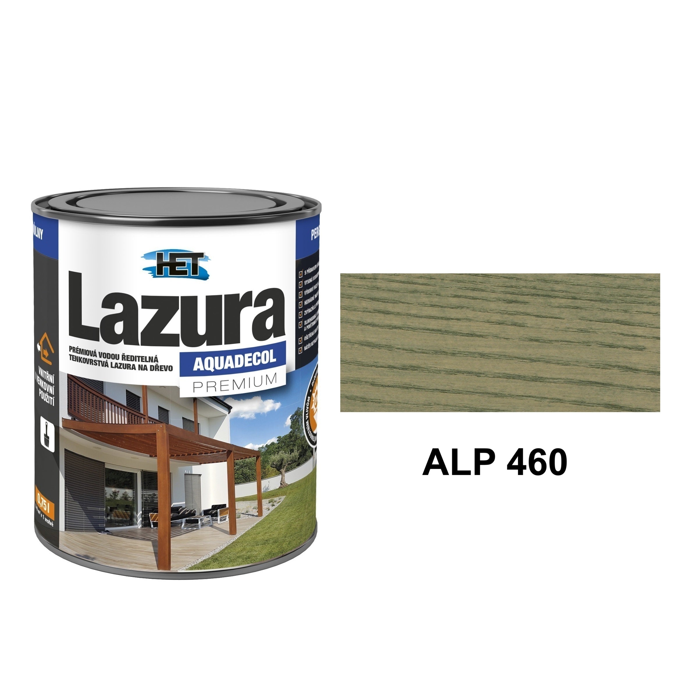 HET AQUADECOL Lazura PREMIUM ALP 460