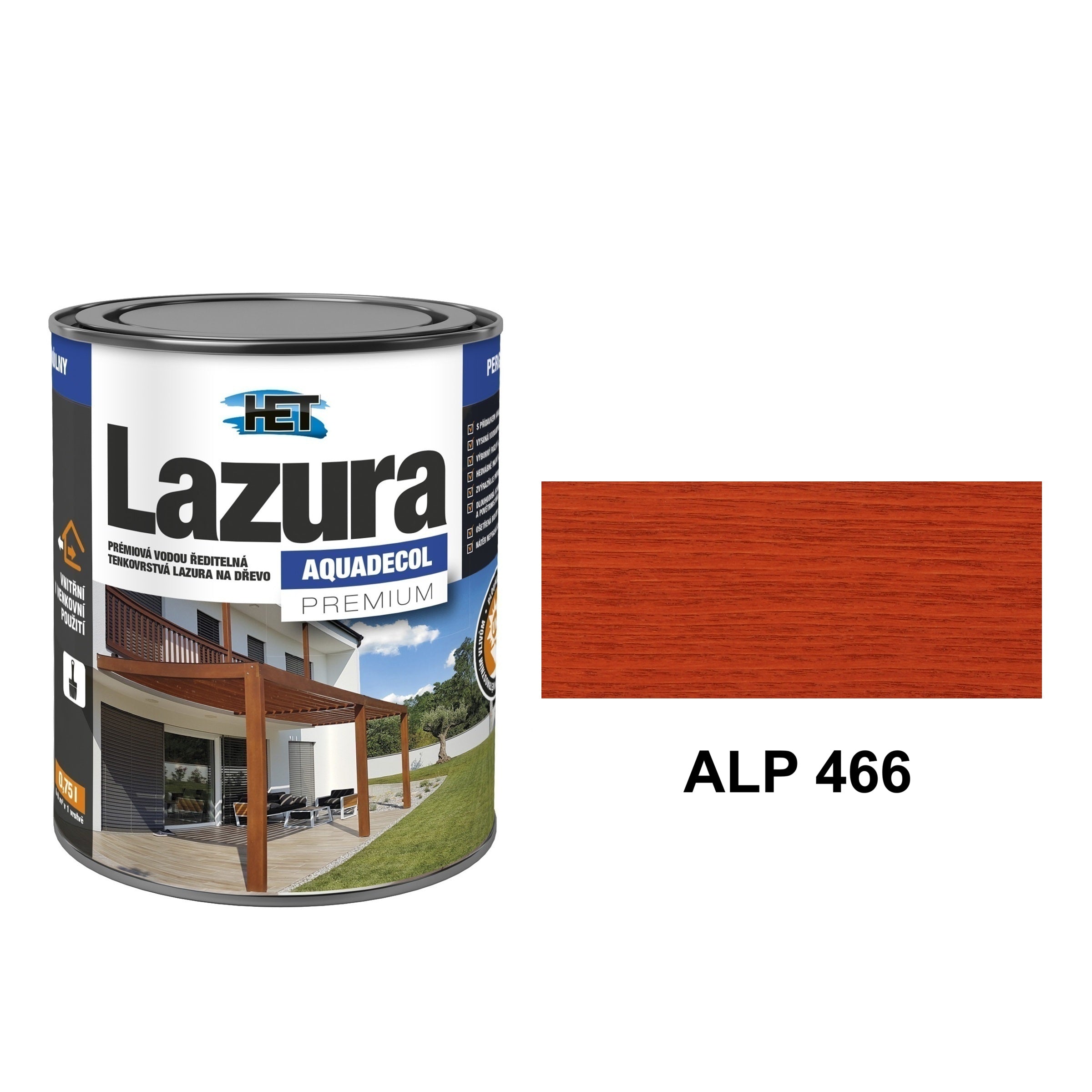 HET AQUADECOL Lazura PREMIUM ALP 466