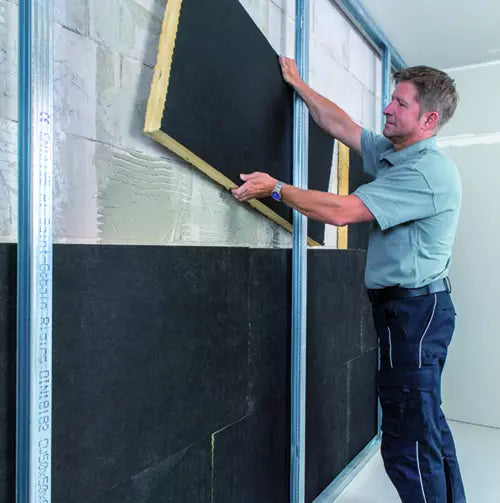 Isover AKUSTIC SSP2 λ 0,034 izolační desky tepelná izolace_montáž